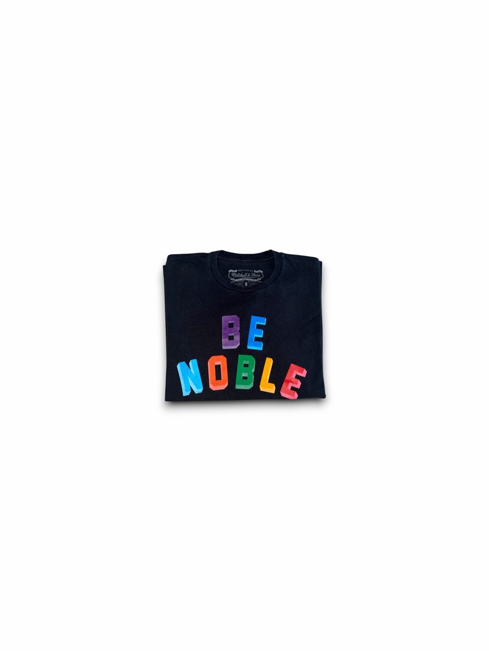 Frank White Notorious B.I.G Collection "Be Noble" Black T-Shirt Mitchell Ness